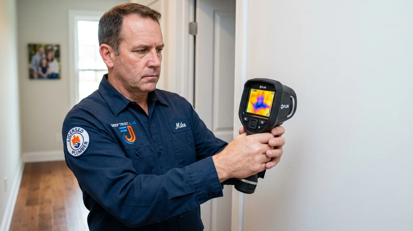 Thermal imaging leak detection by Johns Plumbing LLC in Munday